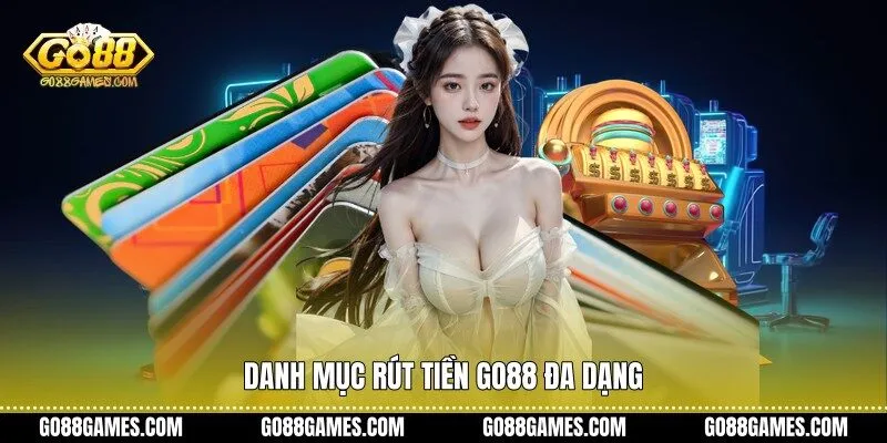 Danh mục rút tiền Go88 đa dạng