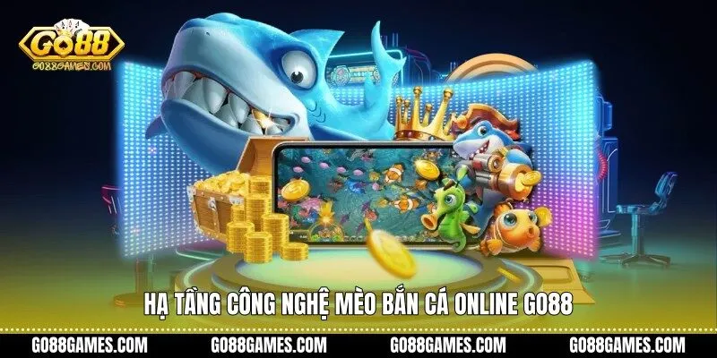 Hạ tầng công nghệ mèo bắn cá online Go88