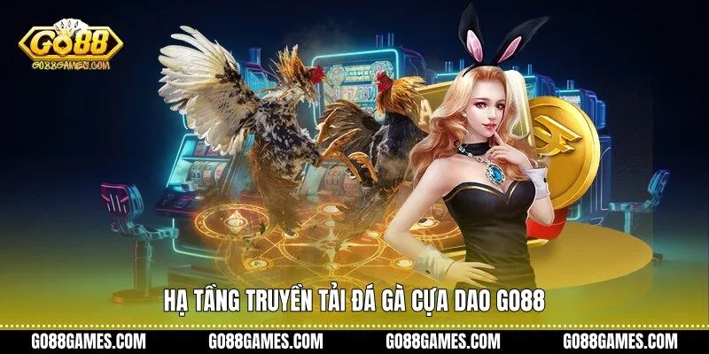 Hạ tầng truyền tải đá gà cựa dao Go88