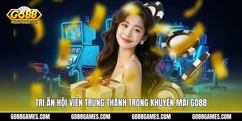 Tri ân hội viên trung thành trong khuyến mãi Go88
