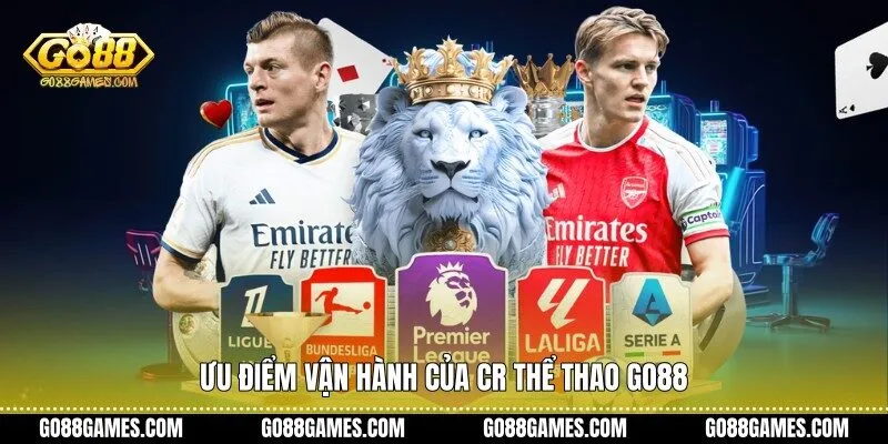 Ưu điểm vận hành của CR thể thao Go88
